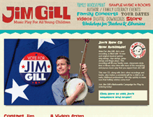 Tablet Screenshot of jimgill.com